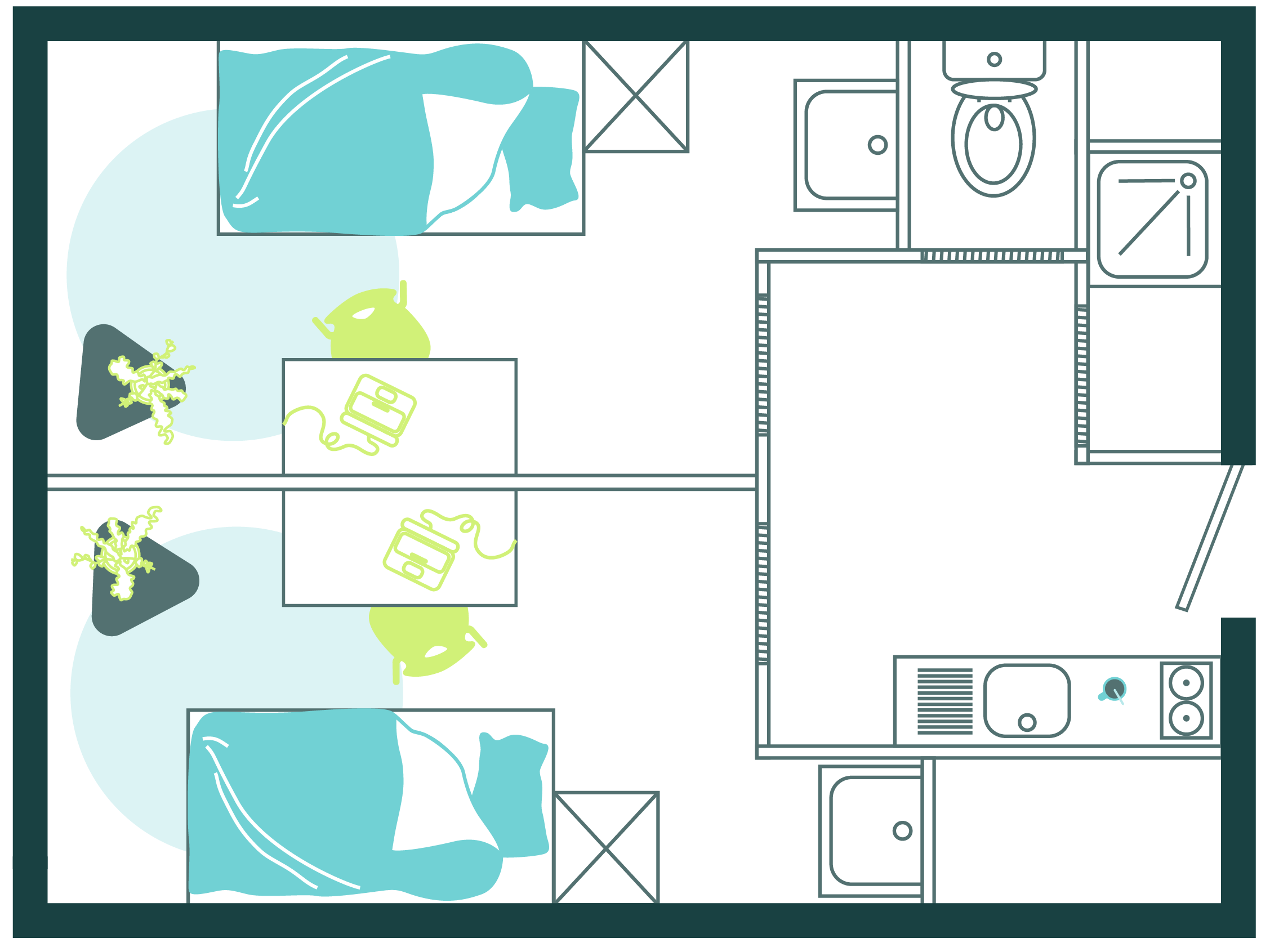 Uptwin+ kamer
