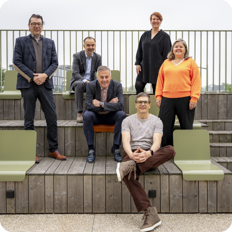 Foto van de raad van bestuur van Upgrade Estate.