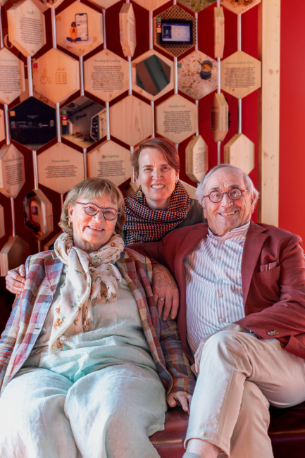 Erna De Rijcke en Paul Van Damme, ouders van co-CEO Nele Van Damme