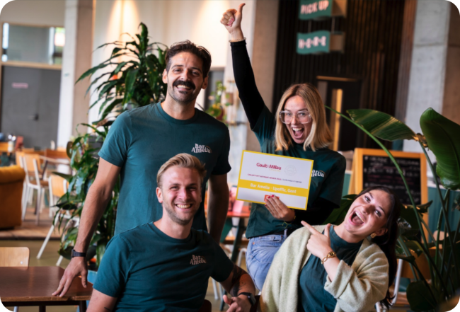 Gault Millau voor Bar Amelia op Upoffiz Ghent - Loop5