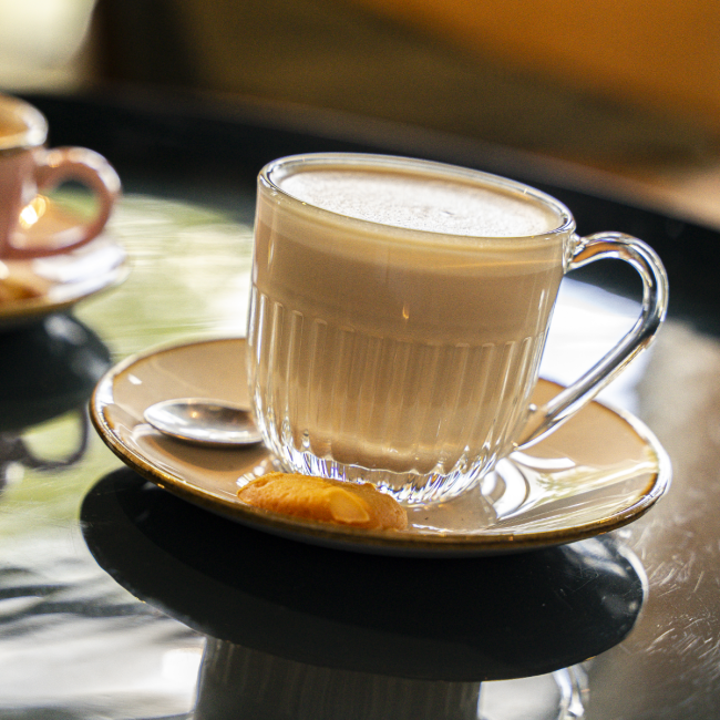 Heerlijke koffie van bij Bar Amelia