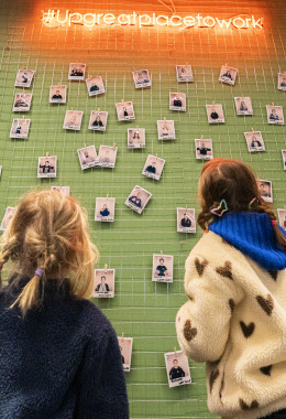 Liesel en Josefien, dochters van Lennart
