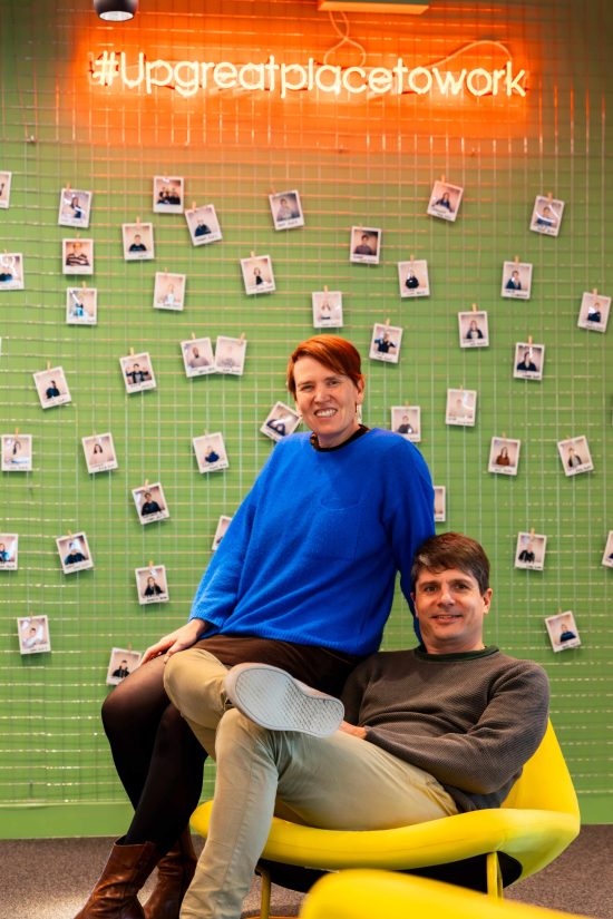 Co-CEO's Nele & Koenraad